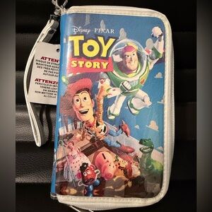 Disney Parks Toy Story VHS Zipper Wallet NWT